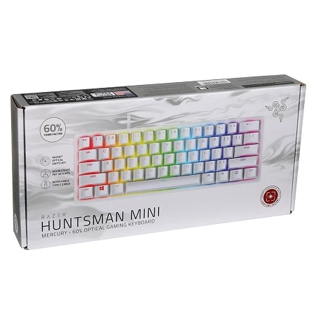 Razer Huntsman Mini Mercury White (RZ03-03390400-R3M1) Gaming Keyboard