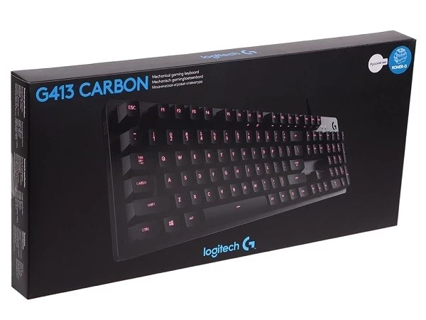 Logitech G413 Carbon RUS (920-008309) Gaming Keyboard