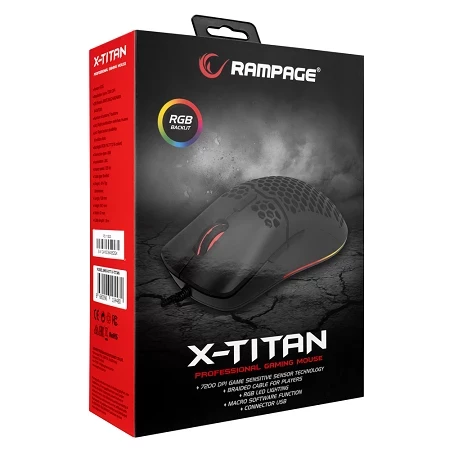 Rampage X-Titan SMX-R77 Gaming Mouse