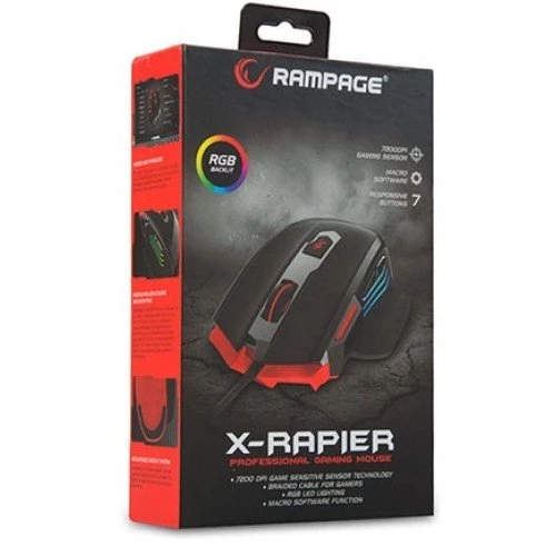 Rampage X-Rapier SMX-R17 Gaming Mouse