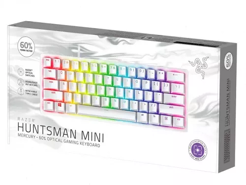 Razer Huntsman Mini Mercury Ed (RZ03-03392200-R3R1) Gaming Keyboard