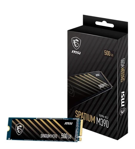 SSD MSI Spatium M390 NVMe M.2 500 GB