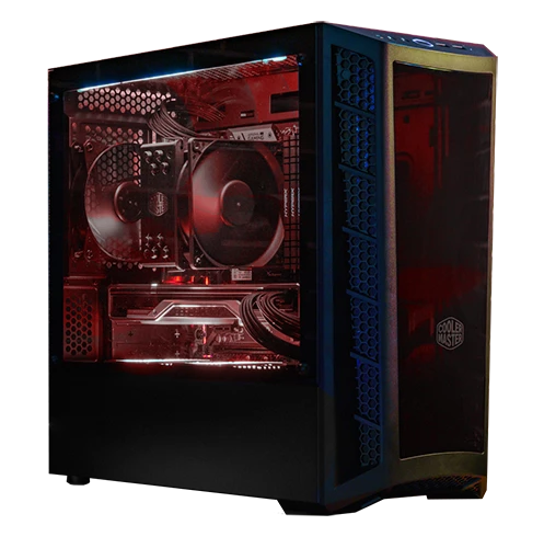 Electro Red Soldier Gaming PC