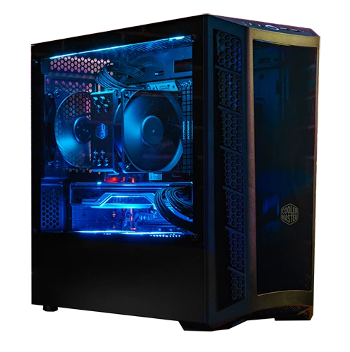 Electro Blue Soldier Gaming PC