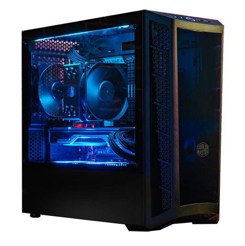Electro Blue Fire Gaming PC