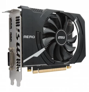 MSI GeForce GTX 1050 Ti Aero ITX 4G OC 128 bit Videokart