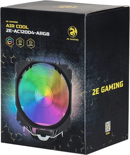 2E Gaming Air Cool (2E-AC120D4-ARGB) CPU Cooler