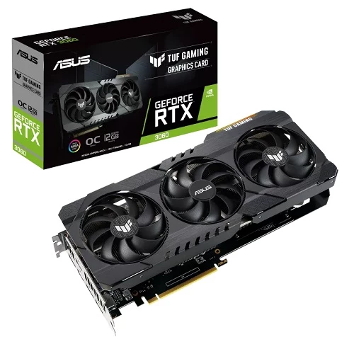 Asus TUF Gaming GeForce RTX 3060 12 GB OC 192 bit Videokart