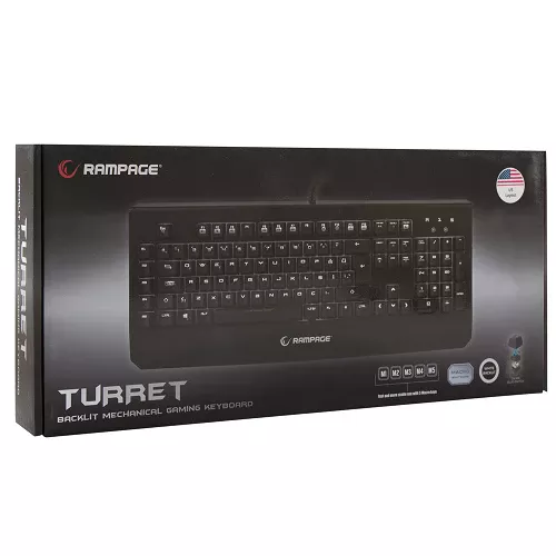 Rampage Turret KB-R12 Gaming Keyboard