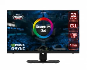 MSI Optix MPG321QRF-QD 32-inch WQHD 175Hz Gaming Monitor