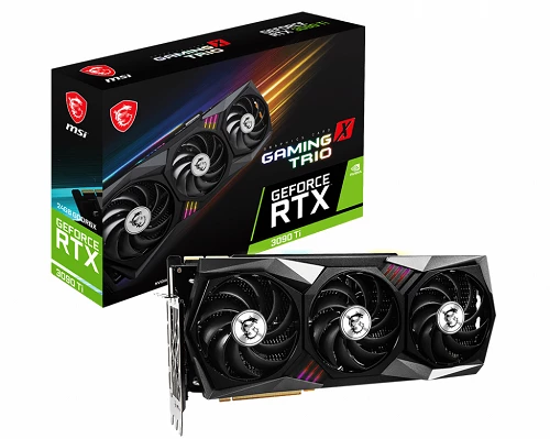 MSI GeForce RTX™ 3090 Ti Gaming X Trio 24G 384-bit Videokart