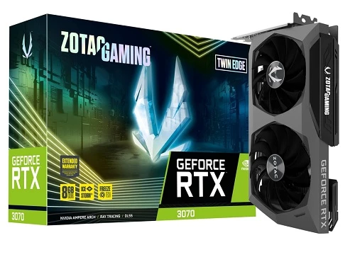 Zotac Gaming GeForce RTX 3070 Twin Edge 8 GB (ZT-A30700E-10P) 256-bit Videokart