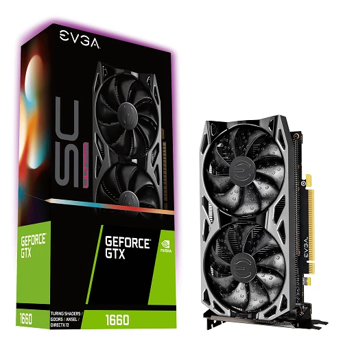 Evga 06G-P4-1067-KR GeForce GTX 1660 6 GB SC Ultra Gaming 192-bit Videokart