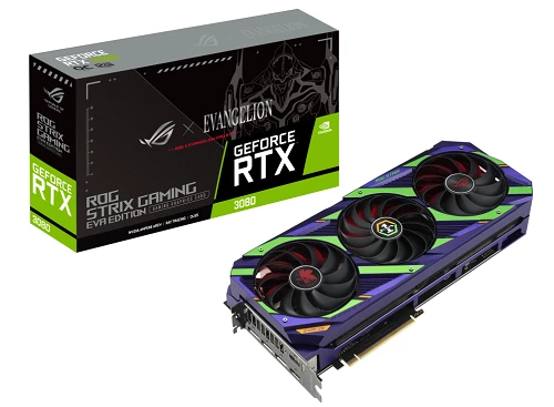 ROG Strix GeForce RTX™ 3080 GDDR6X OC 12G EVA Edition 384-bit Videokart