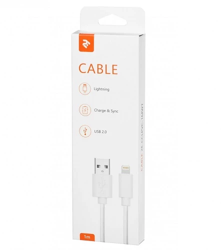 2E 2E-CCLPVC-1MWT USB to Lightning Kabel