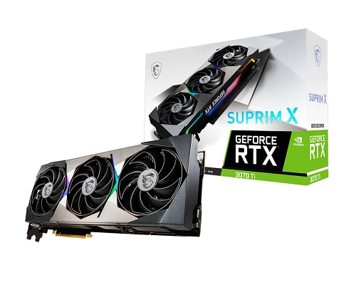 MSI GeForce RTX™ 3070 Ti Suprim X 8G 256-bit Videokart