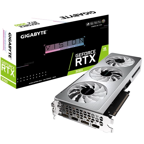 Gigabyte GeForce RTX 3060 Vision OC 12G (GV-N3060VISON OC-12GD) 192-bit Videokart