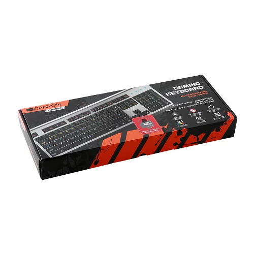 Canyon Interceptor GK-8 (CND-SKB8-RU) Gaming Keyboard
