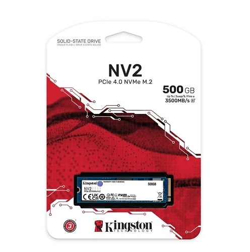 M.2 SSD Kingston NV2 NVMe 500GB (SNV2S/500G)