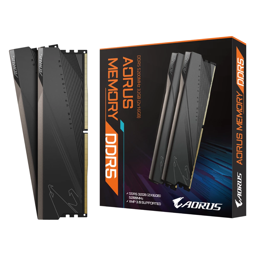 DDR5 Gigabyte Aorus 32GB 5200MHz (GP-ARS32G52D5) Kit