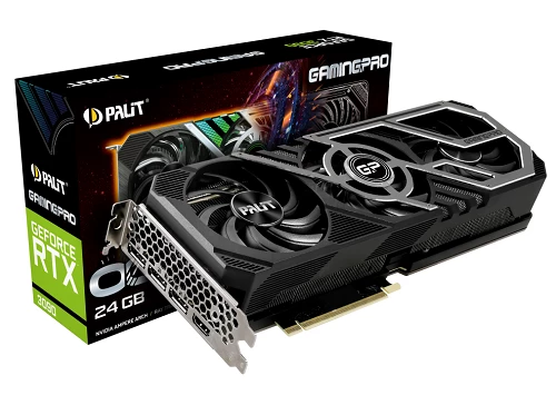 Palit GeForce RTX™ 3090 24G GamingPro OC 384-bit Videokart