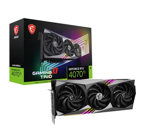 MSI GeForce RTX™ 4070 Ti GAMING X TRIO 12G 192-bit Videokart