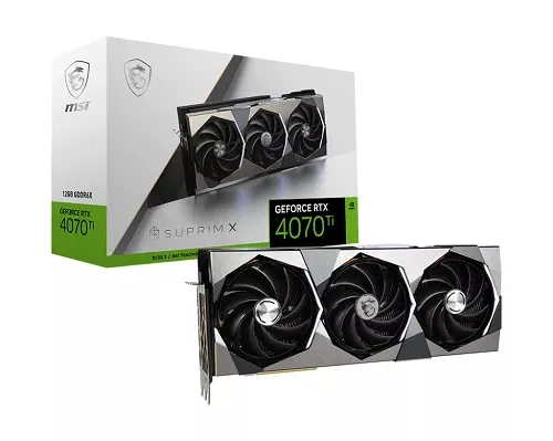 MSI GeForce RTX™ 4070 Ti Suprim X 12G 192-bit Videokart