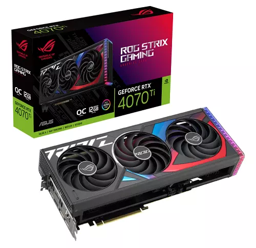 Asus ROG Strix GeForce RTX 4070Ti 12G 192-bit Videokart