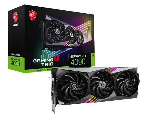 MSI GeForce RTX™ 4090 Gaming X Trio 24GB 384-bit Videokart