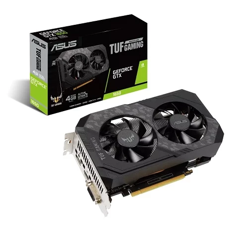 Asus TUF Gaming GeForce® GTX 1650 (TUF-GTX1650-4GD6-P-GAMING) 4GB 128bit Videokart