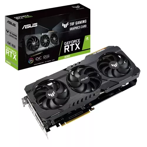 Asus TUF Gaming GeForce RTX 3060 V2 OC (TUF-RTX3060-012G) 12GB 192bit Videokart