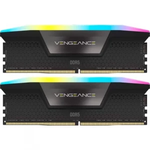 DDR5 Corsair Vengeance RGB 32GB 6400 MHz Black (CMH32GX5M2B6400C32) Kit