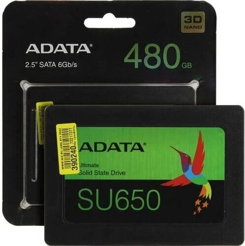 SSD Adata Ultimate SU650 480 GB (ASU650SS-480GT-R)
