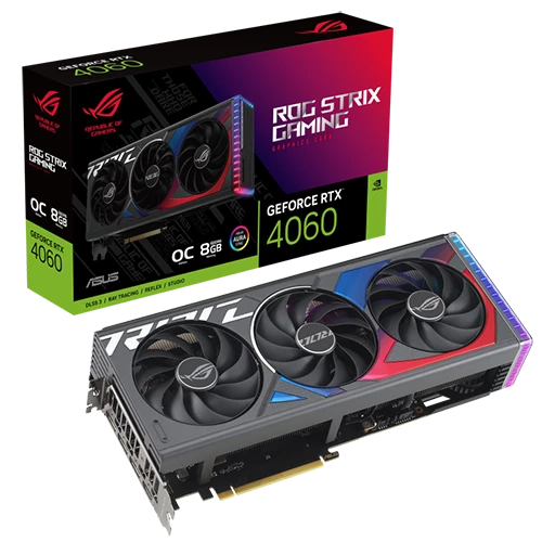 Asus ROG Strix GeForce RTX™ 4060 OC Edition 8G 128-bit Videokart