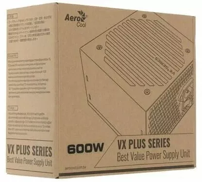 Aerocool VX Plus Series 600W Qida Bloku