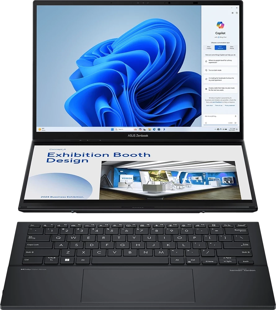 Asus Zenbook DUO (2024) UX8406MA-QL056W (90NB12U1-M004U0) Laptop